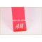 China supplier colored reusable pp plastic H.M. garment hang tag