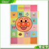 High quality Customized cartoon A4 L shaped pp plastic pocket file folder with 3 index