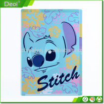 Deoi 3 tabs pp file folder Recycled Plastic File Folder with Side Tab and 4C printing