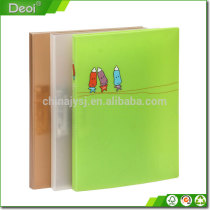 New arrival a4 clear file folder document holder with cutsom logo
