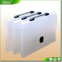 Customized A3 A4 A5 Eco-friendly PP plastic file carry case with any logo printing