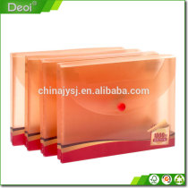 Customized Colorful Clear Hard A4 Plastic File Box