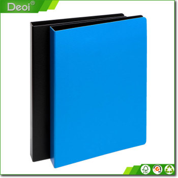 custom plastic PVC hard cover file folder with tight clip