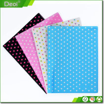professional plastic PP material size customized file folder with 10 pockets