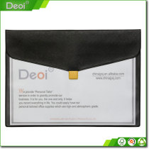 2016 hot sell A4 size PVC document bag for wholesales