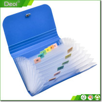 Pp Expanding Accordion A3 Size File Hard Plastic Folder With Handle