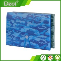 pp plastic expanding file folder with elastic band closure made in Shanghai factory