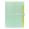 Shanghai factory OEM Deoi stationery pp expanding file folder /5 index dcument file