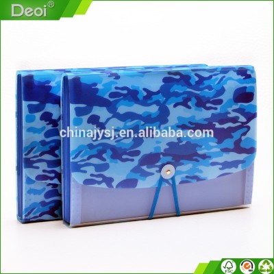 China supplier pp plastic expanding file folder plastic expanding case office supplies
