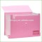 made in Chinese factory pp plastic pink expanding file folder file case office supplies