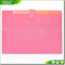 Fashionable PP material expanding file folder with button enclosuer
