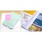 Made in Shanghai factory high-quality waterproof pvc plastic colored name card holder office supplies