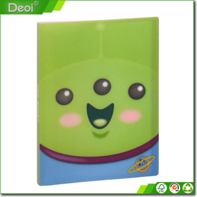 Colorful Clear Display Book With Pockets Document Bag A4 Waterproof Files Folder