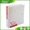 high-quality PP plastic A4 ring binder file book