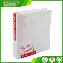 high-quality PP plastic A4 ring binder file book