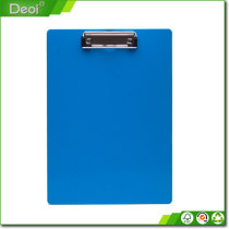 Eco-friendly Factory custom a4 size double sided PP foam plastic clip board which made in Shanghai Professional manufactory