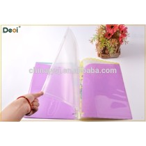 A4 Clear plastic Document Folder with Zipper