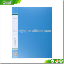 Promotion gift plastic clear file folder with logo print