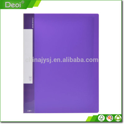 Recycled Thick Plastic File Folder For Restaurant Bill