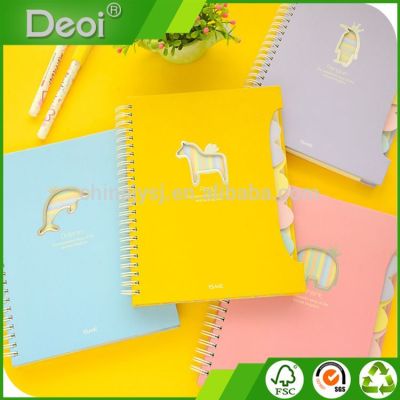 Best price spiral notebook with colored dividers a4 spiral notebook