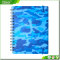 2016 custom plastic PP A5 size spiral notebook for school