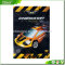 Custom promotional printed pp pvc Plastic book cover staple binding exercise books