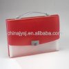 Model JY1025 PP plastic file folder box case with 13 pockets or 12 tabs