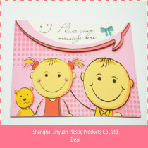 OEM factory and customized durable Eco-friendly pp plastic hard cover file folder