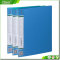 Eco-friendly acrylic PP PVC Plastic desktop file folder ring binder with logo printing made IN SHANGHAI OEM factory