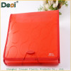 clear decorative pocket fodable pp plastic file folder with elastic bands made in shanghai factory