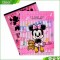 2015 A3 A4 A5 flip over bag Polypropylene pp plastic file folder with 3d flipping effect and 4C printing