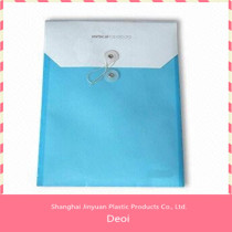 file folder holder with button& a4 clear file folder document holder made in shanghai factory