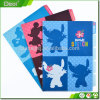 Deoi OEM customized stationery PP/PVC/PET wholesale A4 plastic file folder with 5 pockets