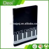 High Quality Black and White Piano Picture Printed File Folder/business file folder