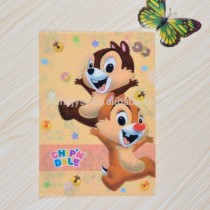 Deoi stationery professional OEM factory wholesale customized A4 A5 size pp plastic L shaped file folder with squirrel printing