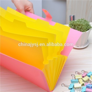 Hot sale office expanding file casefile folder with button closed