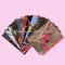 custom made luxury 5 index flower PP plastic portfolio file folder with 5 pockets made in Shanghai professional OEM