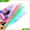 Made in China high-quality recycled pp plastic pocket file folder with colored pages