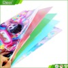 Made in China high-quality recycled pp plastic pocket file folder with colored pages