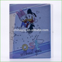 hotselling products OEM factory recycled pp plasticDonald Duck pocket file folder made in China