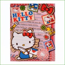China supplier OEM factory high-quality reusable Deoi A4 pp plastic pocket file folder with animal printing