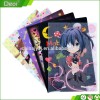 made in China factory Deoi A4 size pp plastic single pocket file folder one page