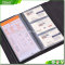 Custom Made A6 Pp Expanding Suede Fabric Cover Plastic Folder