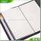 Custom Made A6 Pp Expanding Suede Fabric Cover Plastic Folder