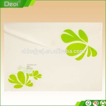 PP stationery file bag/envelop plastic file folder made in China