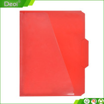 Eco-friendly Colorful PP plastic file folder A4 Size Polypropylene multi color plastic inside 2 pockets file folders