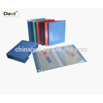 A4 customized factory transparent muilt- pockets file folder/clear plastic sheets file folder