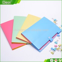 hot sell custom A4 size expanding plastic file folder with button