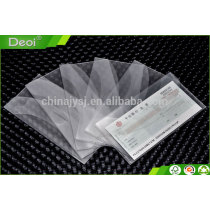 customized clear plastic file folder for ticket holder