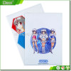 Deoi 0.2mm A4 FC clear waterproof polypropylene folder which made of Glossy or frosted PP/PVC plastic L shape file folder